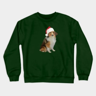 Xmas Sheltie Crewneck Sweatshirt